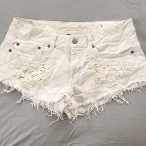 White shorts
